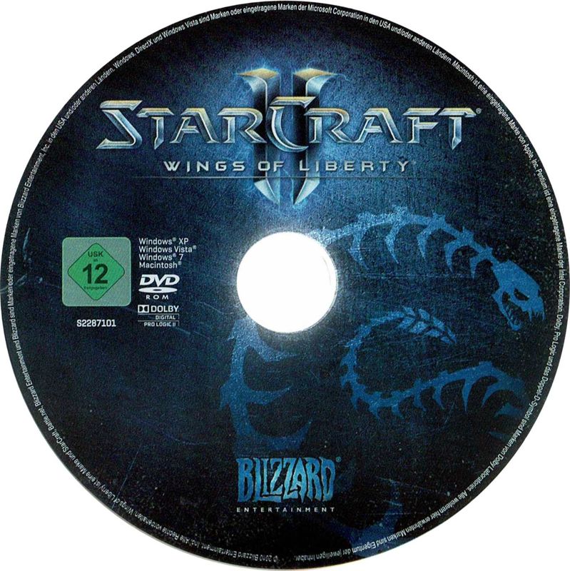 Media for StarCraft II: Wings of Liberty (Macintosh and Windows)