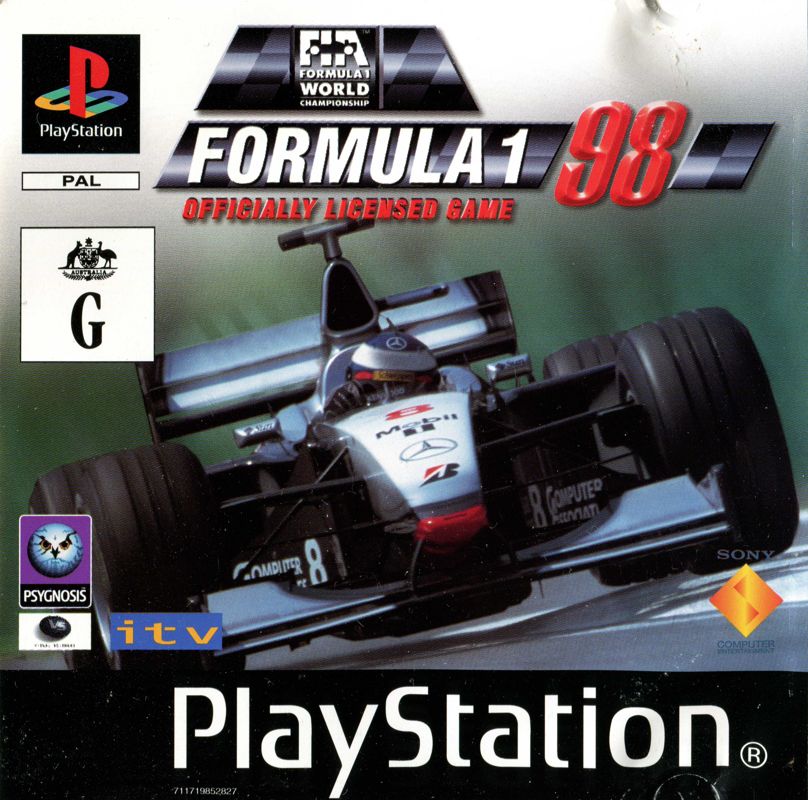 Front Cover for Formula 1 98 (PlayStation)