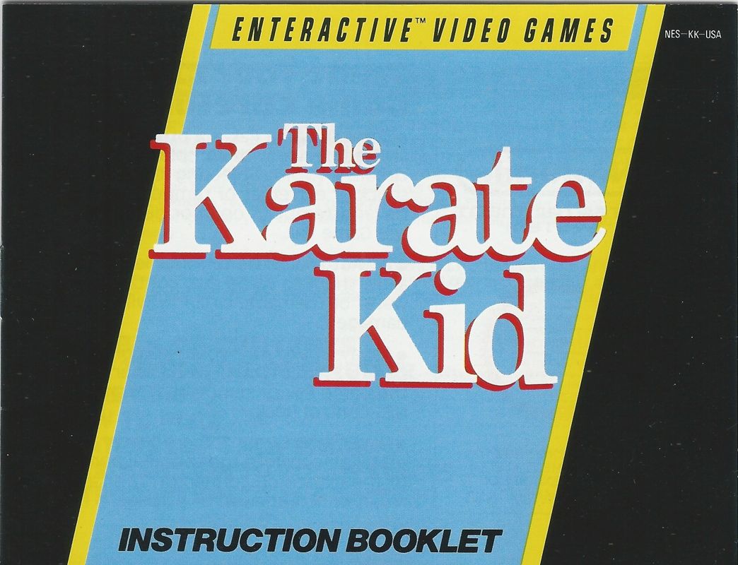 Manual for The Karate Kid (NES)