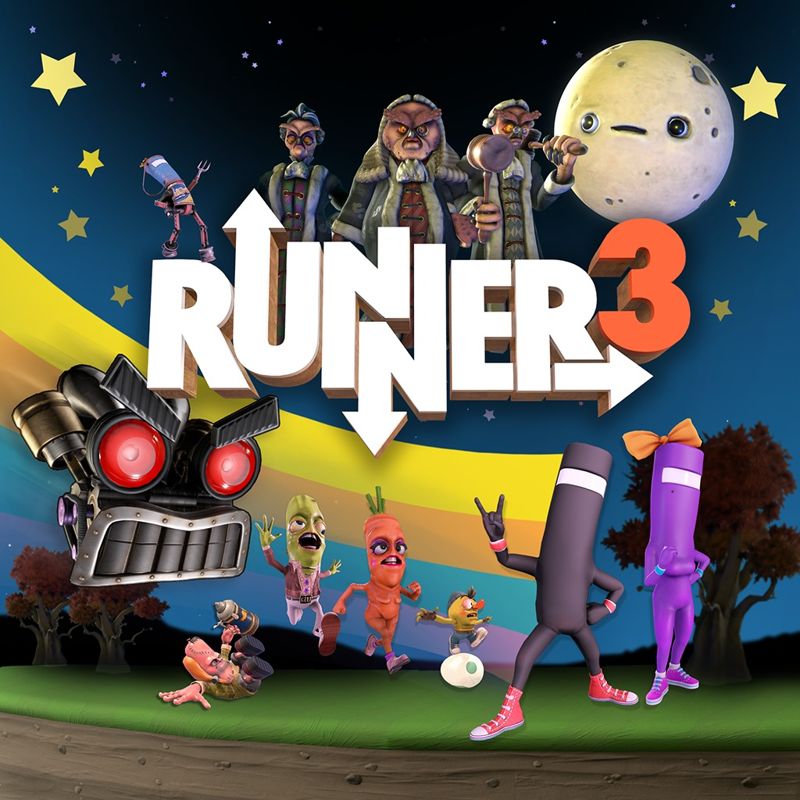 Front Cover for Runner3 (PlayStation 4) (download release)