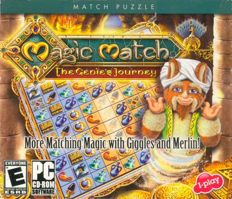 Front Cover for Magic Match: The Genie's Journey (Windows)