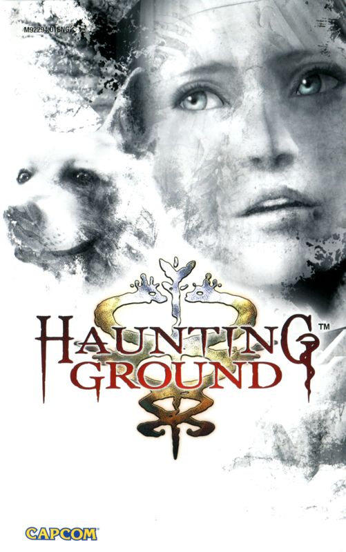 Manual for Haunting Ground (PlayStation 2): Front