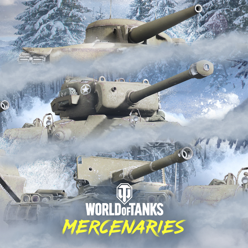 World of Tanks: Mercenaries - Tanksmas: US Heavy Destroyers cover or ...