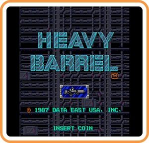 Front Cover for Heavy Barrel (Nintendo Switch) (download release): 1st version