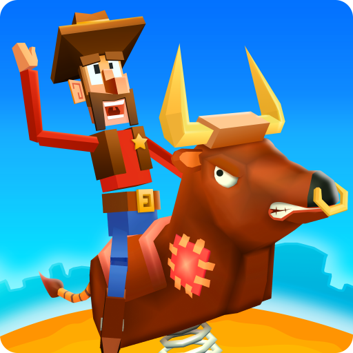 Front Cover for Blocky Bronco (Android) (Google Play release)