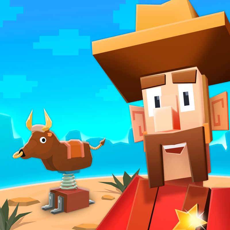 Front Cover for Blocky Bronco (iPad and iPhone)