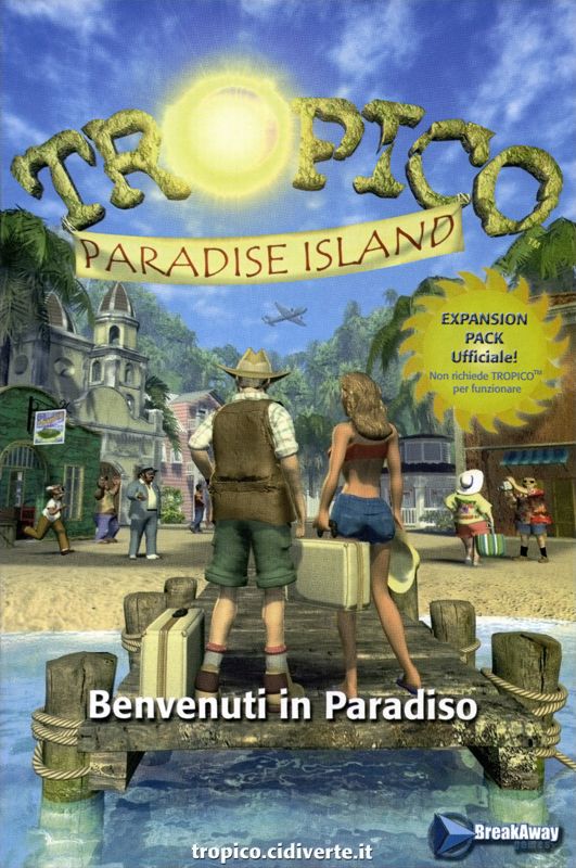 Manual for Tropico: Paradise Island (Windows): Front