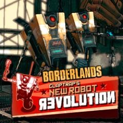 Front Cover for Borderlands: Claptrap's New Robot Revolution (PlayStation 3) (download release)