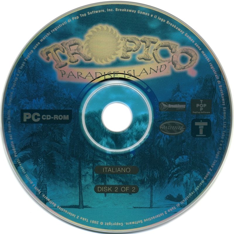 Media for Tropico: Paradise Island (Windows): Disc 2