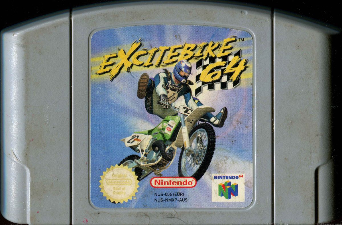 Media for Excitebike 64 (Nintendo 64): Front
