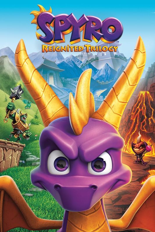 Front Cover for Spyro: Reignited Trilogy (Xbox One) (download release): 2nd version