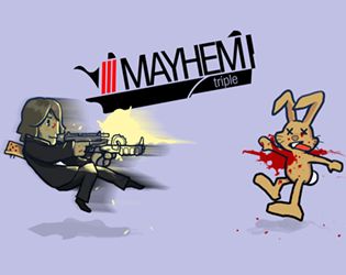Front Cover for Mayhem Triple (Windows) (itch.io release)