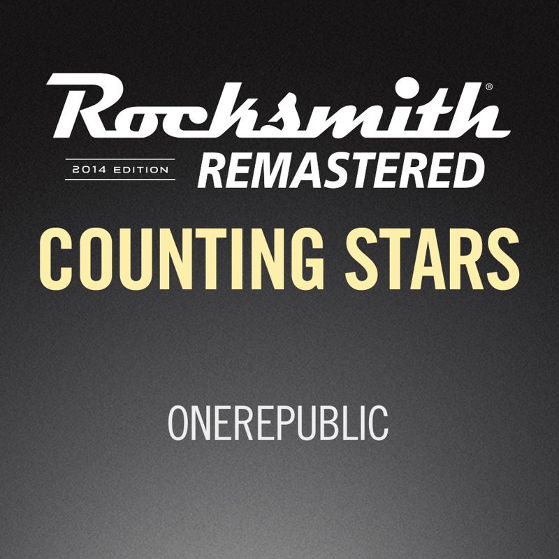 Front Cover for Rocksmith: All-new 2014 Edition - OneRepublic: Counting Stars (PlayStation 3 and PlayStation 4) (download release)