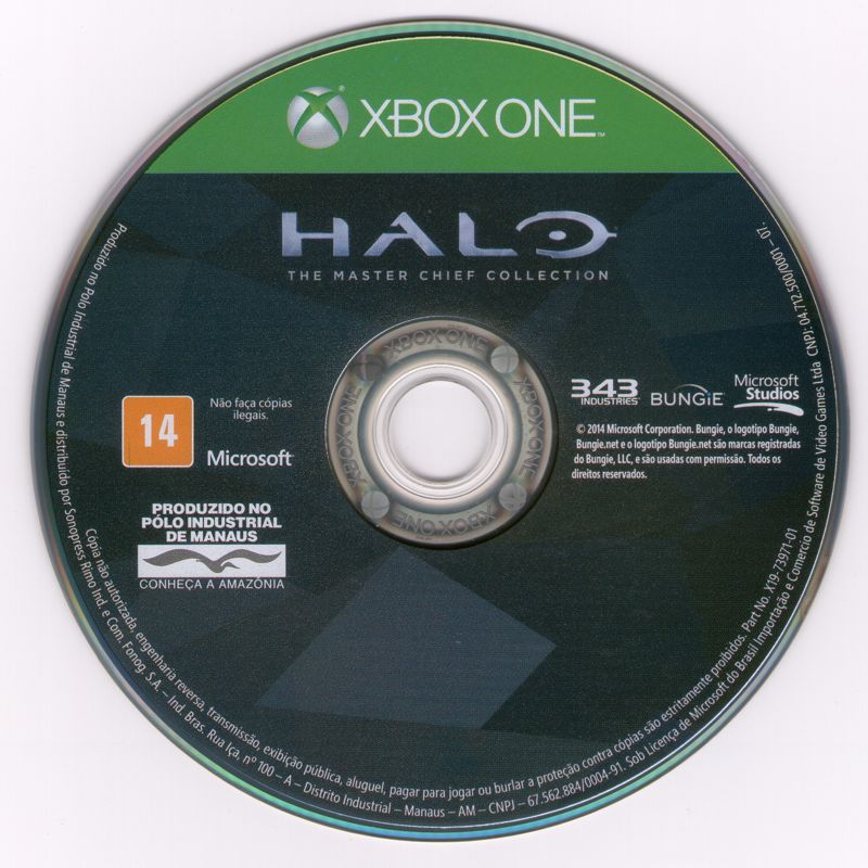 Media for Halo: The Master Chief Collection (Xbox One)