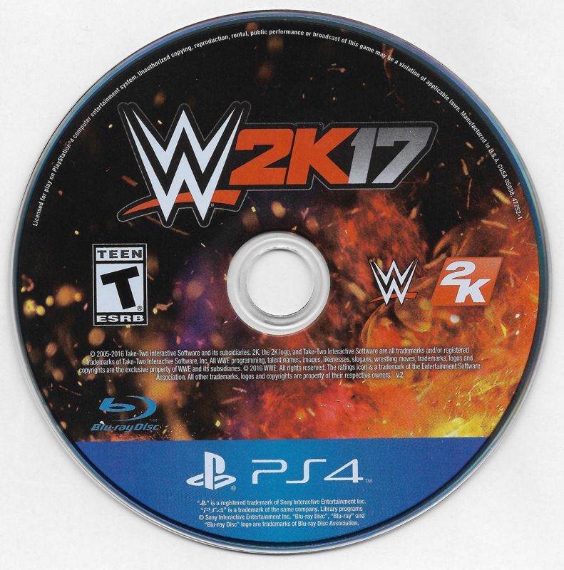 Media for WWE 2K17 (NXT Edition) (PlayStation 4)
