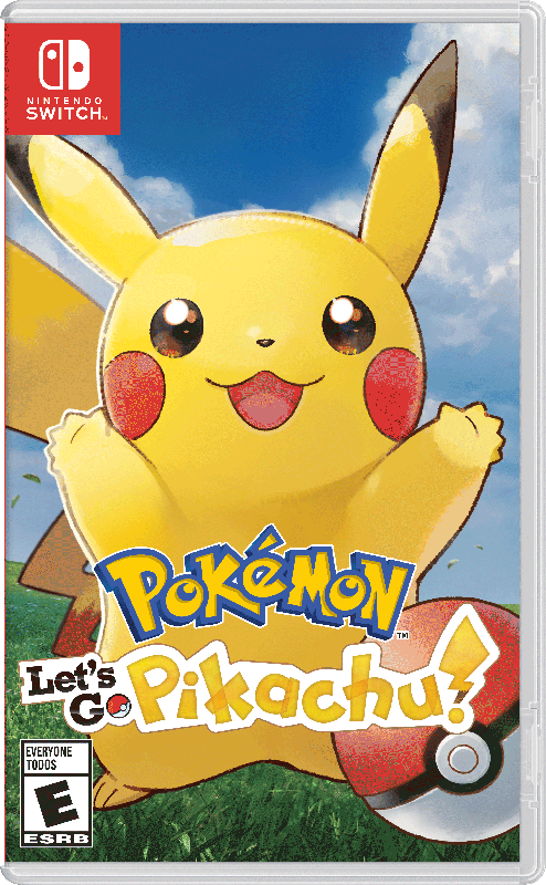Front Cover for Pokémon: Let's Go, Pikachu! (Nintendo Switch) (download release): 1st version