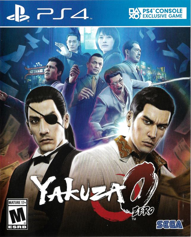 Front Cover for Yakuza 0 (PlayStation 4)
