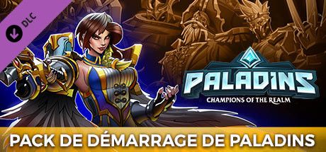 Front Cover for Paladins: Champions of the Realm - Paladins Starter Pack (Windows) (Steam release): French version