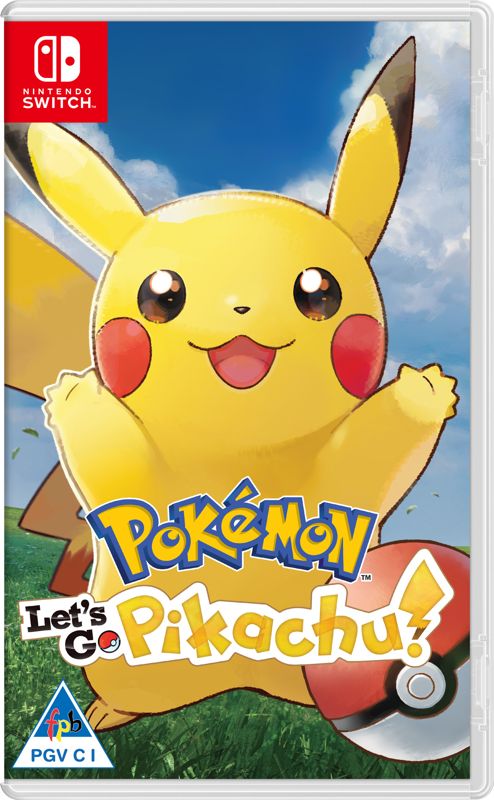 Front Cover for Pokémon: Let's Go, Pikachu! (Nintendo Switch) (download release)