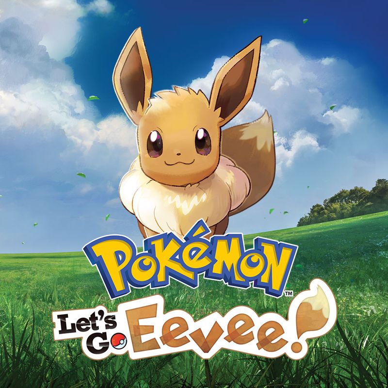 Front Cover for Pokémon: Let's Go, Eevee! (Nintendo Switch) (download release)