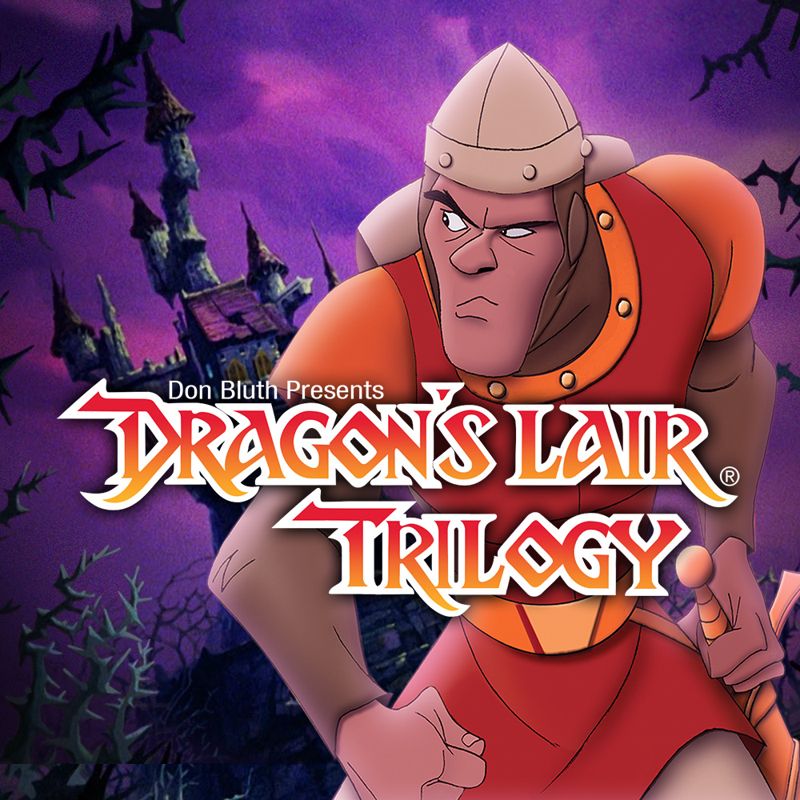 Front Cover for Dragon's Lair Trilogy (Nintendo Switch) (download release)