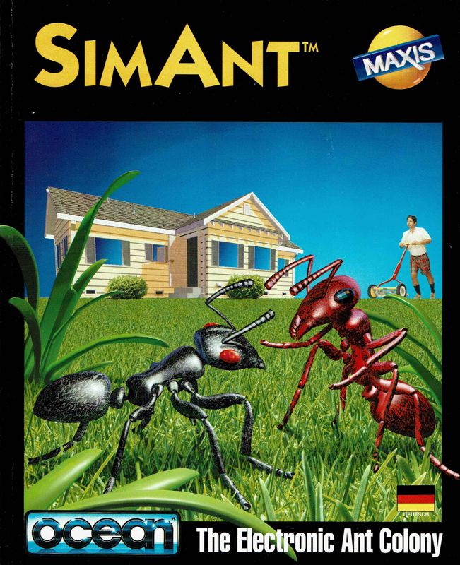 Manual for SimAnt (DOS): Front