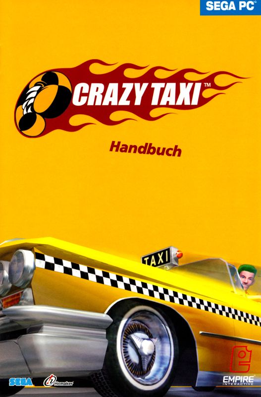Manual for Crazy Taxi (Windows): Front