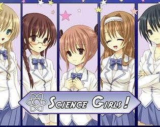 Front Cover for Science Girls! (Linux and Macintosh and Windows) (itch.io release)