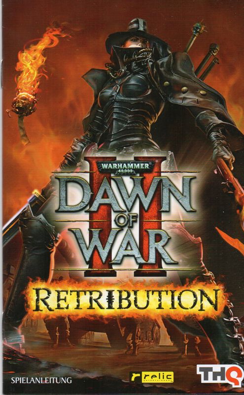 Manual for Warhammer 40,000: Dawn of War II - Retribution (Collector's Edtion) (Windows): Manual - Front