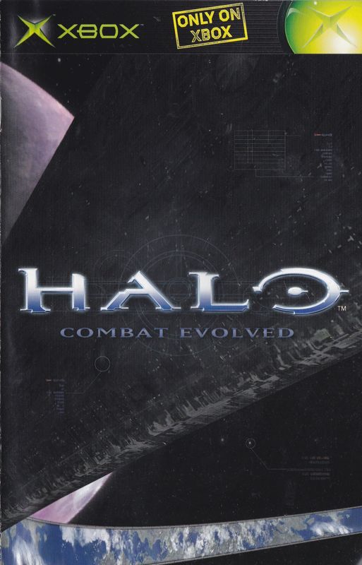 Manual for Halo: Combat Evolved (Xbox): front