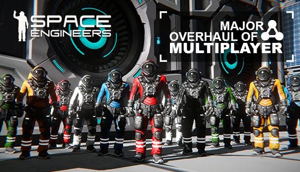 Front Cover for Space Engineers (Windows) (Humble Store release): Major Overhaul of Multiplayer