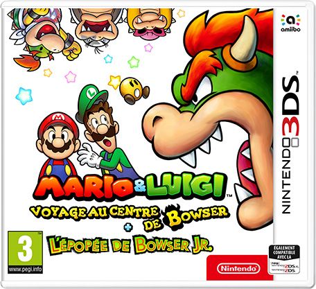 Front Cover for Mario & Luigi: Bowser's Inside Story + Bowser Jr's Journey (Nintendo 3DS) (download release)