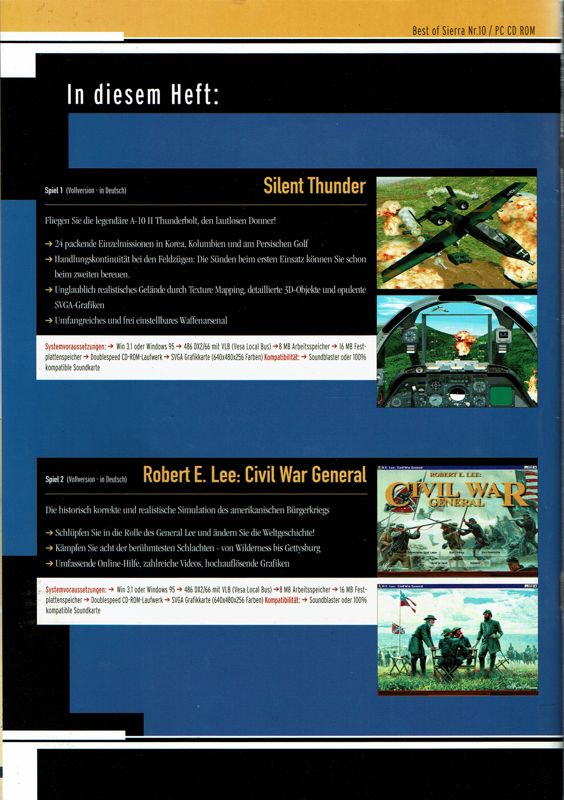 Other for Best of Sierra: Die Ultimative PC-Spielesammlung (DOS and Windows): Best of Sierra Nr. 10 - Back