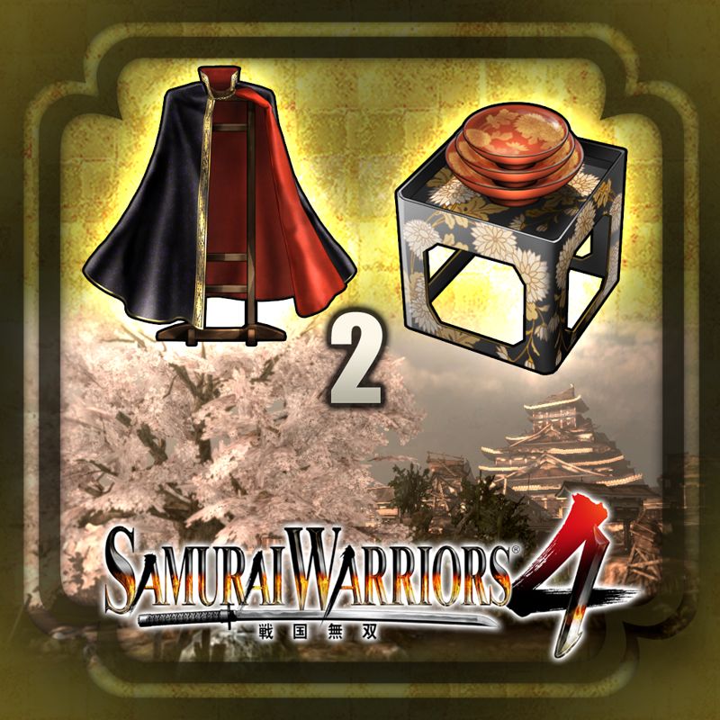 Front Cover for Samurai Warriors 4: Scenario Pack 2 (PS Vita and PlayStation 3 and PlayStation 4) (download release)