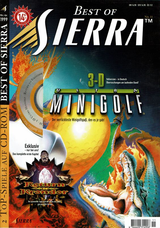Front Cover for Best of Sierra Nr. 11 (Windows)