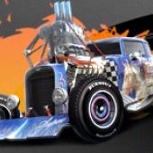 Front Cover for Burnout: Paradise - Carson Extreme Hot Rod (PlayStation 3) (download release)