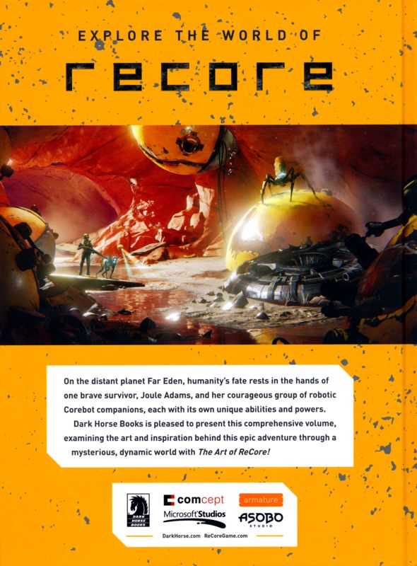 Extras for ReCore: Limited Edition (Windows): Artbook - Back
