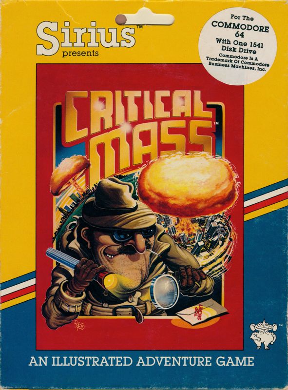 Front Cover for Critical Mass (Commodore 64)