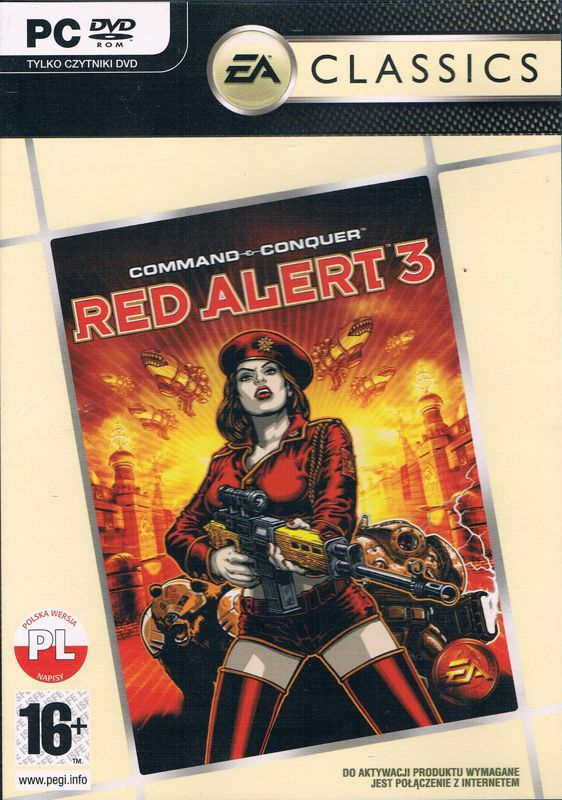 Front Cover for Command & Conquer: Red Alert 3 (Windows) (EA Classics release)