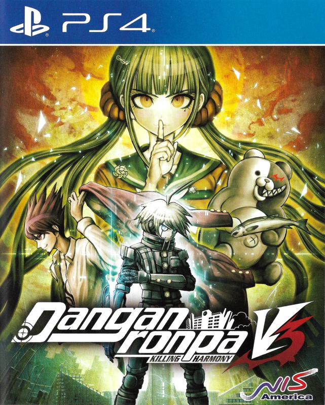 Inside Cover for Danganronpa V3: Killing Harmony (PlayStation 4) (Day One Edition): Reversible Front
