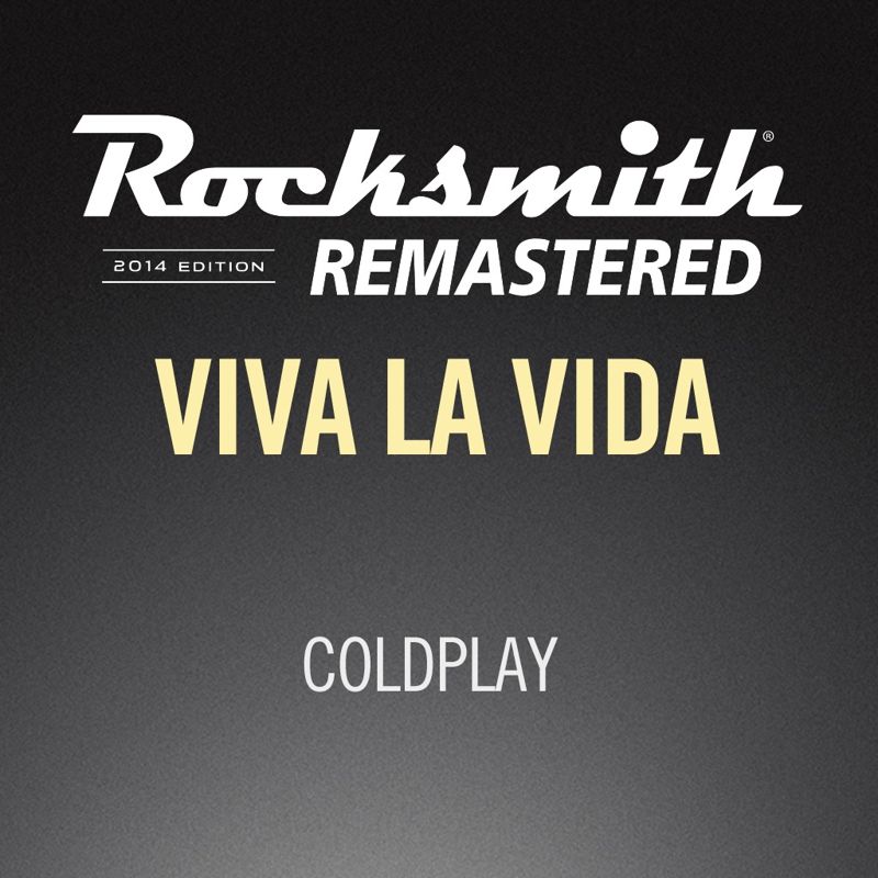 Front Cover for Rocksmith: All-new 2014 Edition - Coldplay: Viva La Vida (PlayStation 3 and PlayStation 4) (download release)