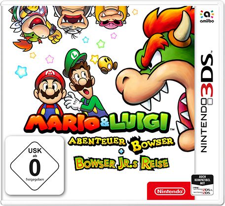 Mario & Luigi: Bowser's Inside Story + Bowser Jr.'s Journey, Nintendo 3DS  games, Games