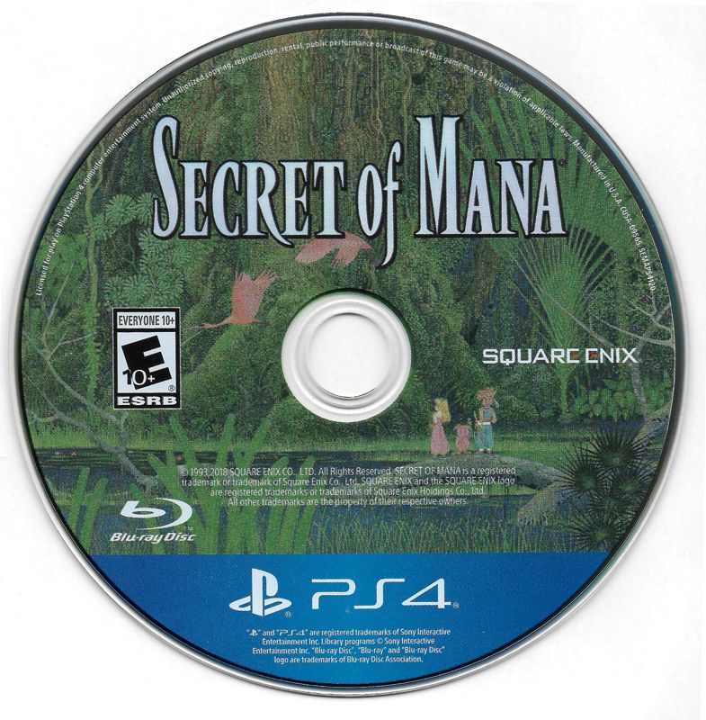 Secret of Mana cover or packaging material - MobyGames