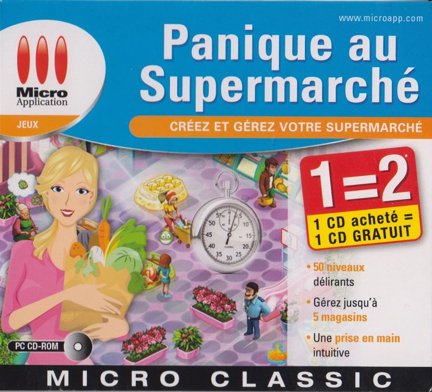Front Cover for Supermarket Mania (Windows) ("Micro Classic" release (Micro Application 2010))