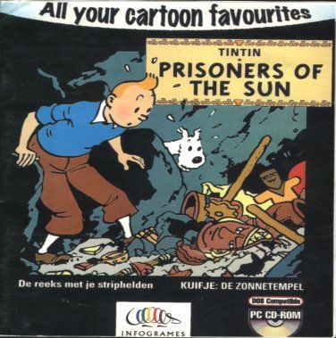 Front Cover for The Adventures of Tintin: Prisoners of the Sun (Windows)