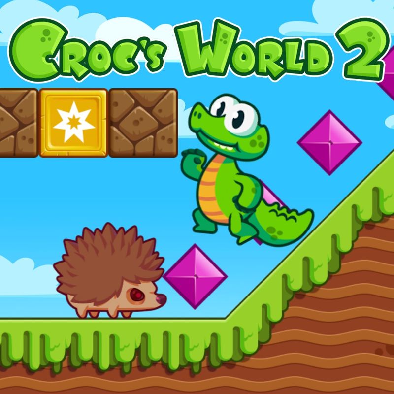 Front Cover for Croc's World 2 (PlayStation 4) (download release)