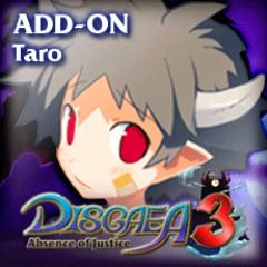 Front Cover for Disgaea 3: Absence of Justice - Taro (PlayStation 3) (download release)