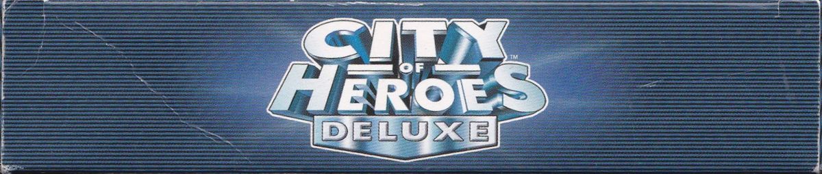 Spine/Sides for City of Heroes (Deluxe Edition) (Windows): Top