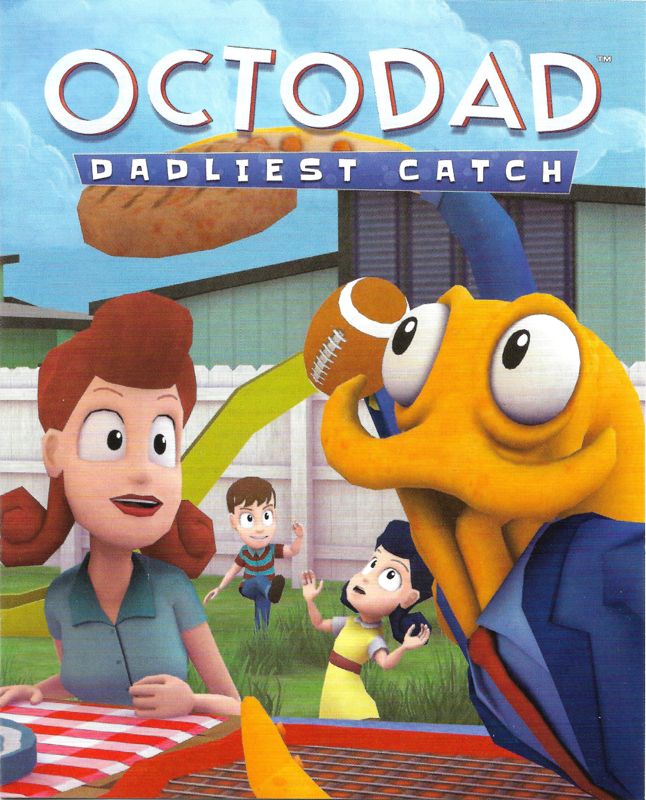 Manual for Octodad: Dadliest Catch (PlayStation 4) (Limited Run release): Front