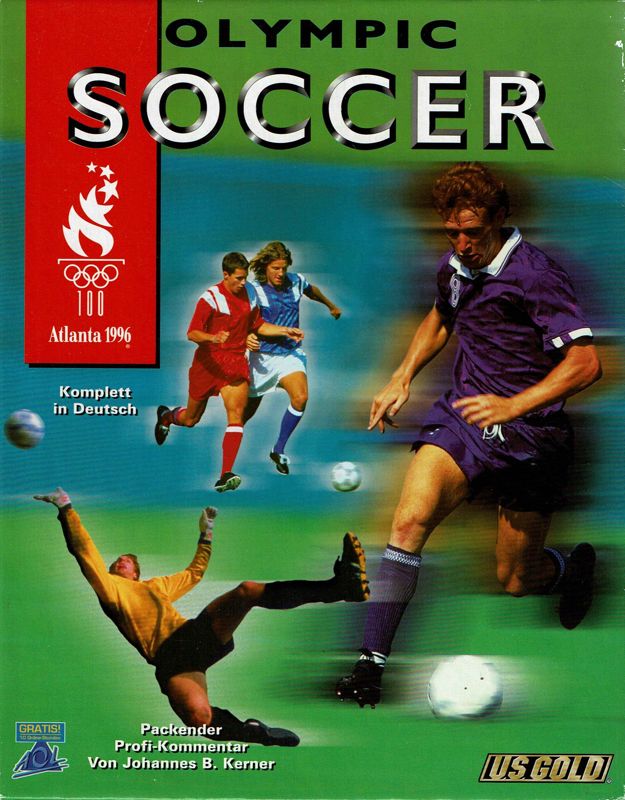 Front Cover for Olympic Soccer (DOS)